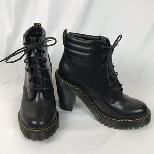 Dr. Martens (AW004) Persephone Black Pump Boots